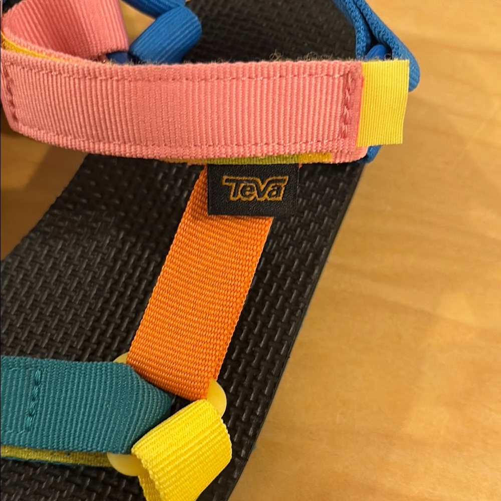 Teva Kids' Multicolor Sandals, Size 13 - Picture 2 of 6